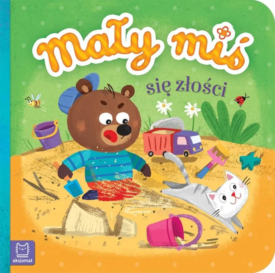 Książka - Mały miś się złości - duży format