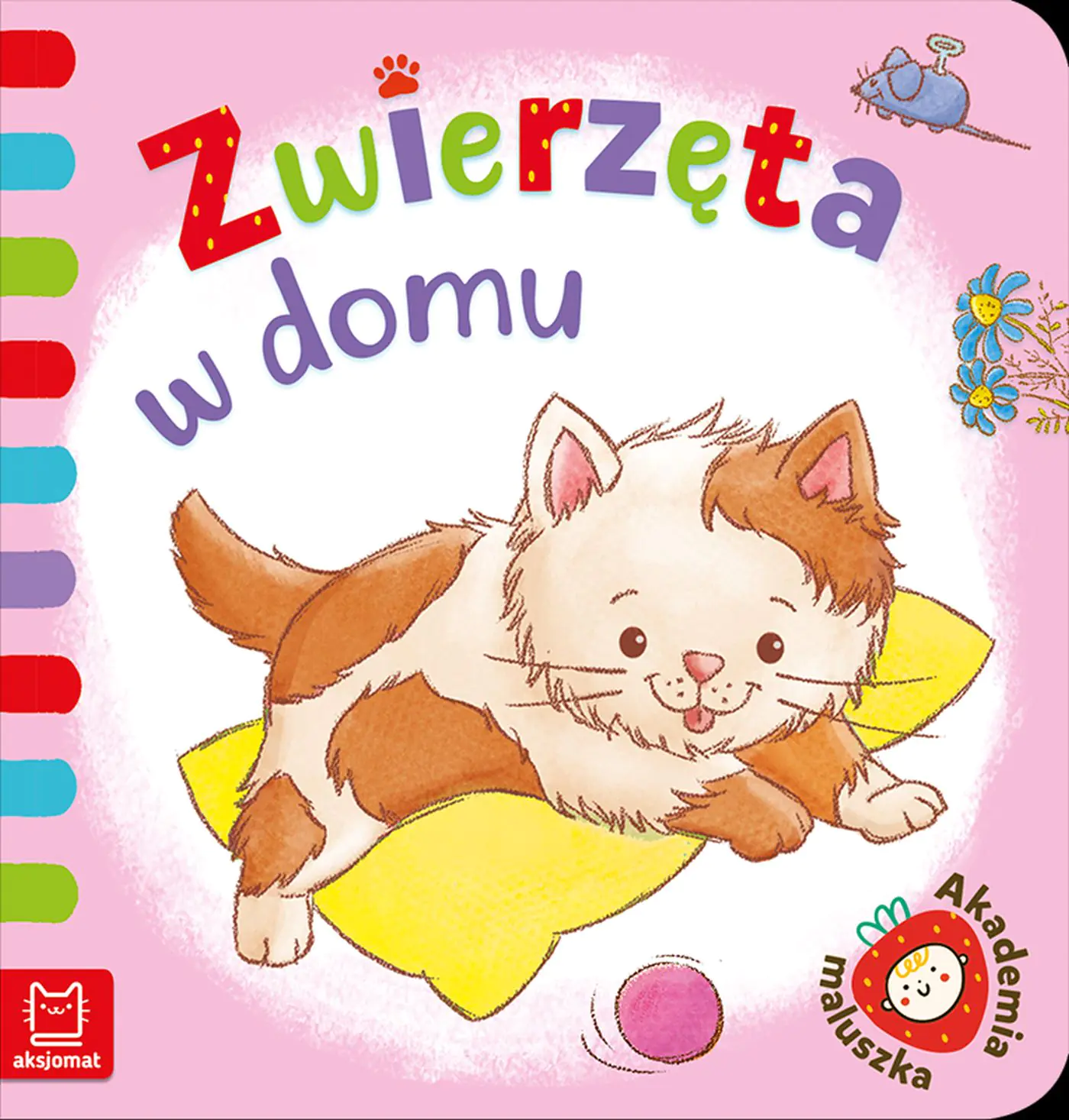 Książka - Akademia maluszka. Zwierzęta w domu