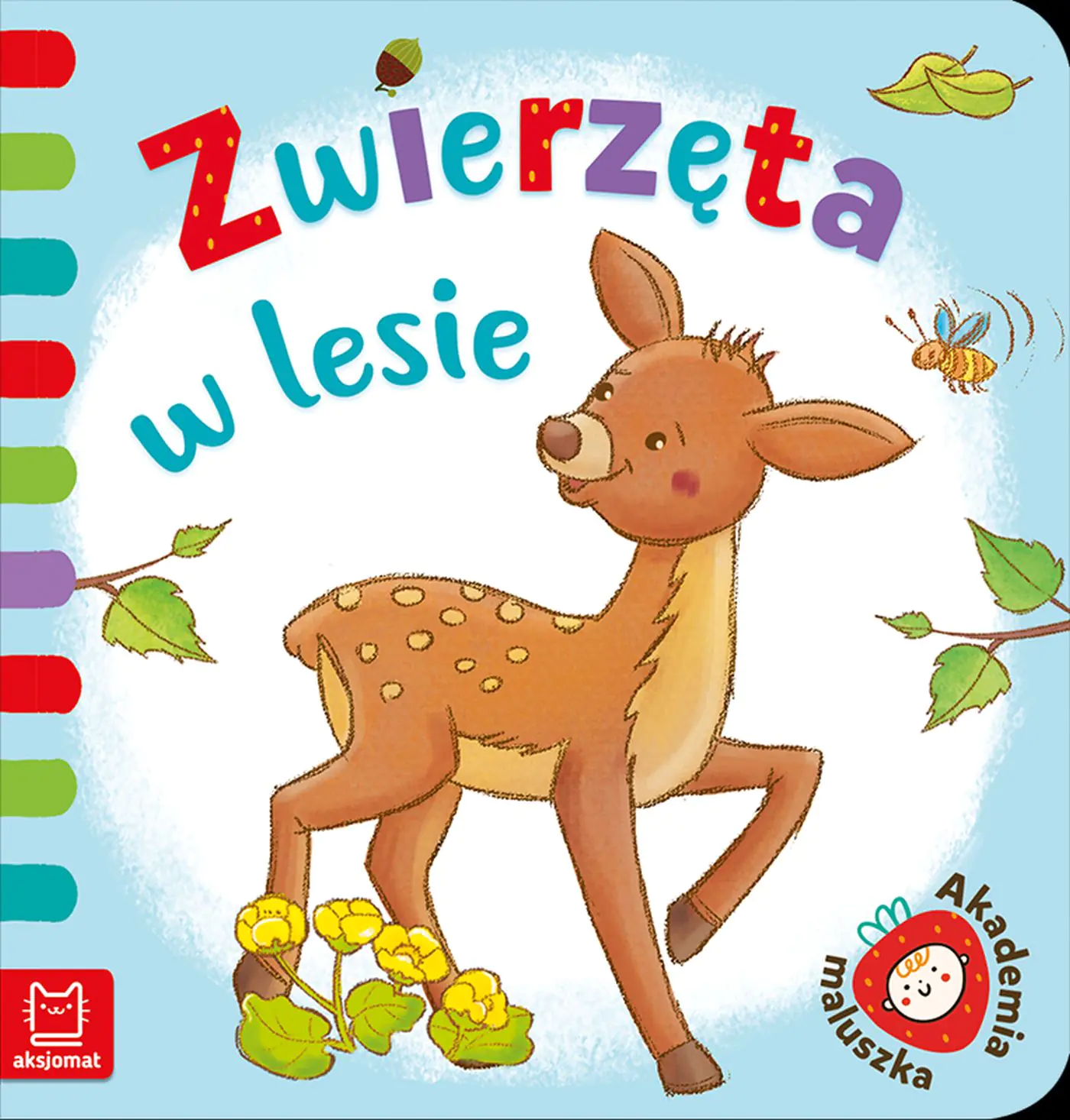 Książka - Akademia maluszka. Zwierzęta w lesie
