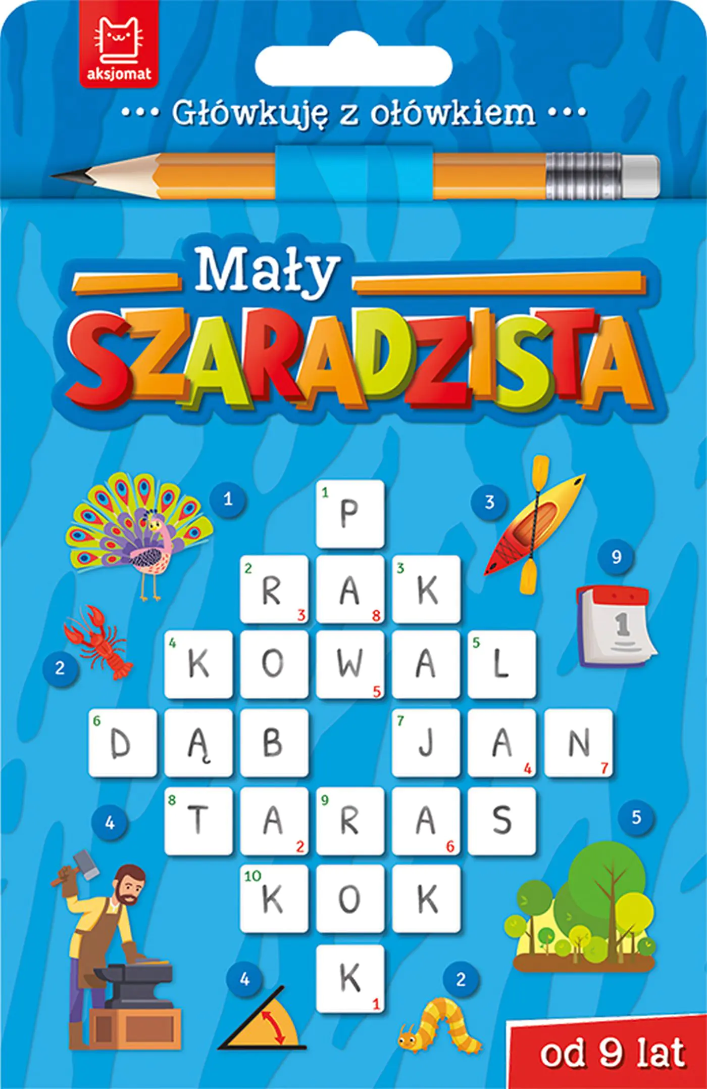 Książka - Mały szaradzista. Książeczka niebieska