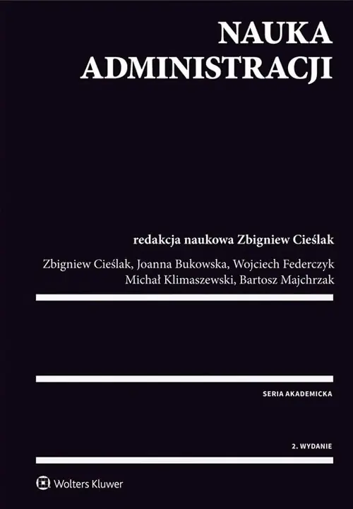 Książka - Nauka administracji