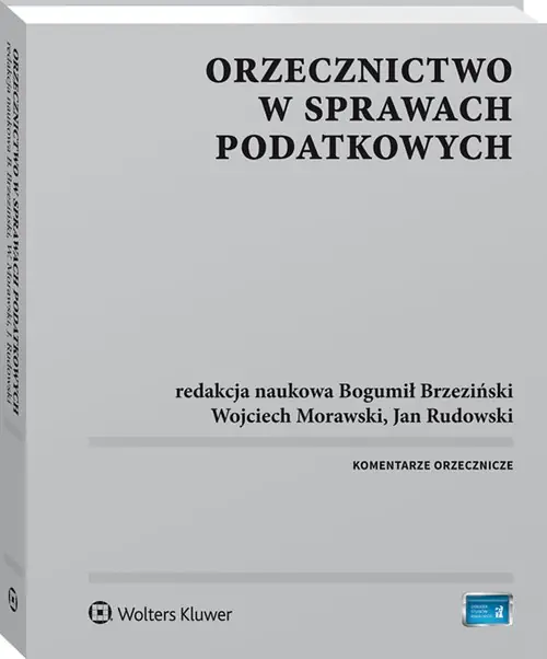 Książka - Orzecznictwo w sprawach podatkowych