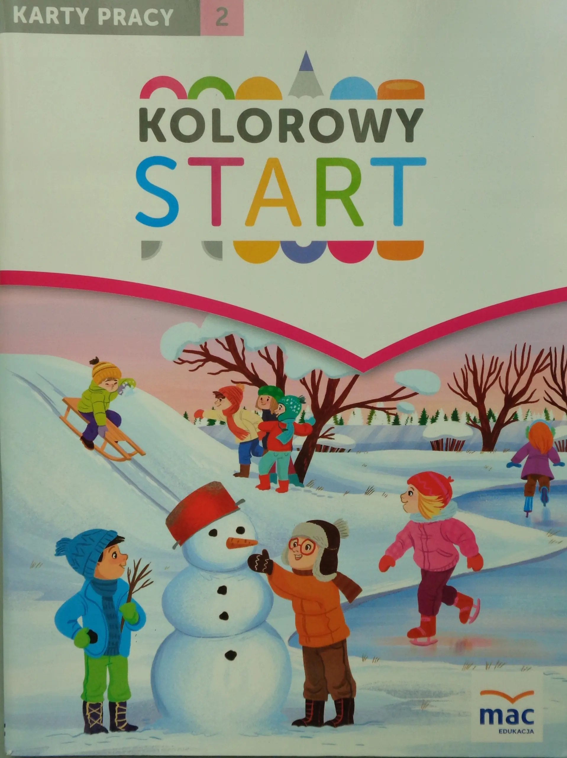 Kolorowy start karta pracy 2