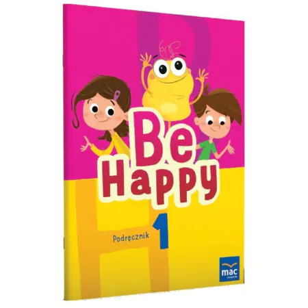 Książka - Be Happy! Podręcznik język angielski z płytą CD. Klasa 1