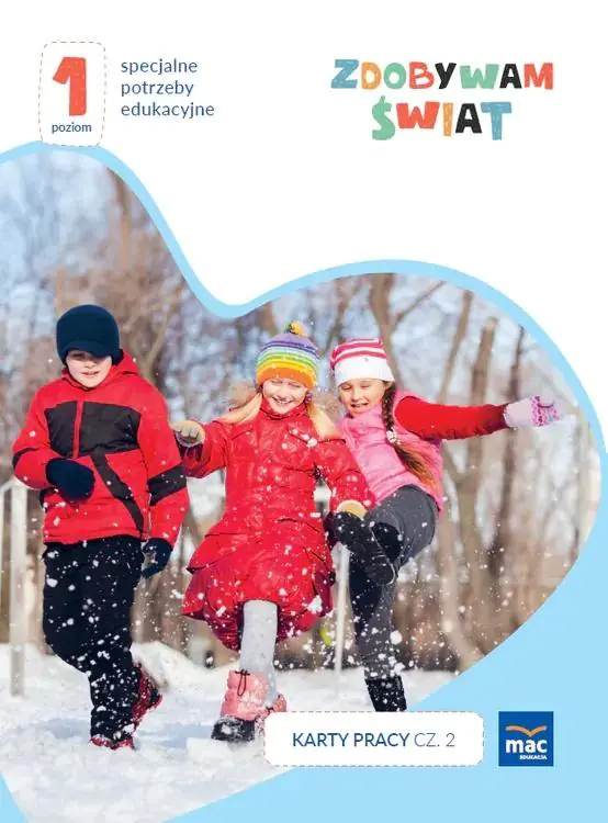 Książka - Zdobywam świat. Karty pracy. Poziom 1. Część 2