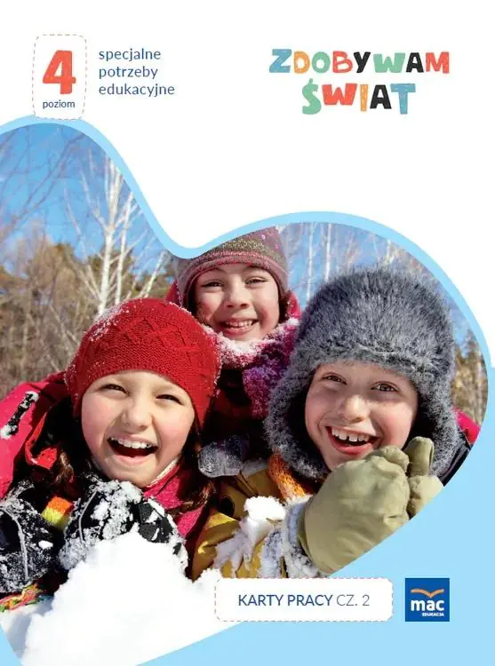Książka - Zdobywam świat. Karty pracy. Poziom 4. Część 2