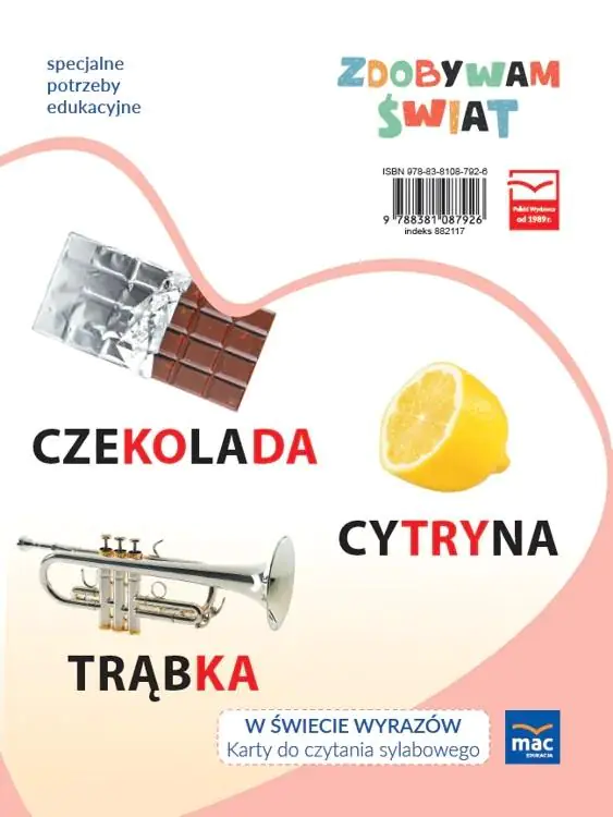 Książka - Zdobywam świat. W świecie słów