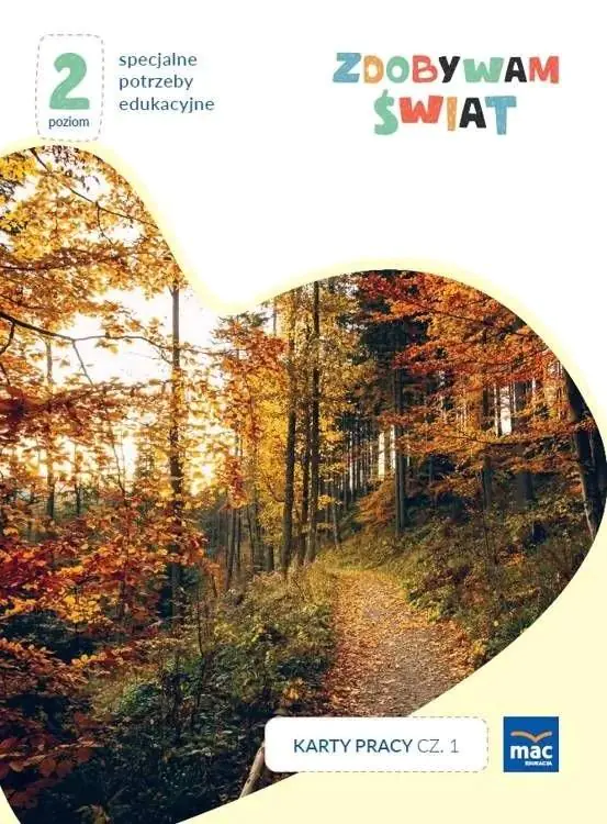 Książka - Zdobywam świat. Karty pracy. Poziom 2. Część 1