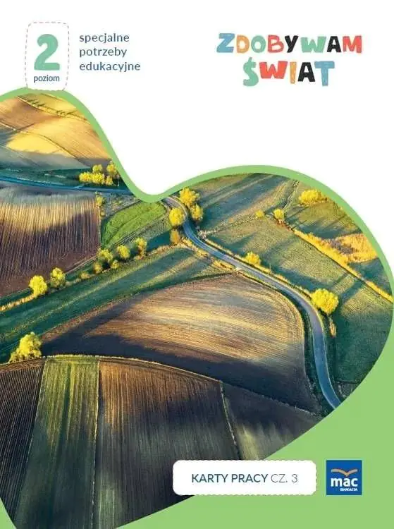 Książka - Zdobywam świat. Karty pracy część 3 - wiosna/lato. Poziom 2