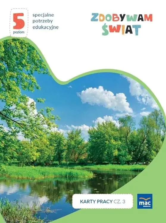 Książka - Zdobywam świat. Karty pracy. Poziom 5. Część 3