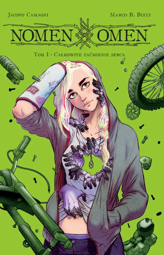 Książka - Całkowite zaćmienie serca. Nomen Omen. Tom 1