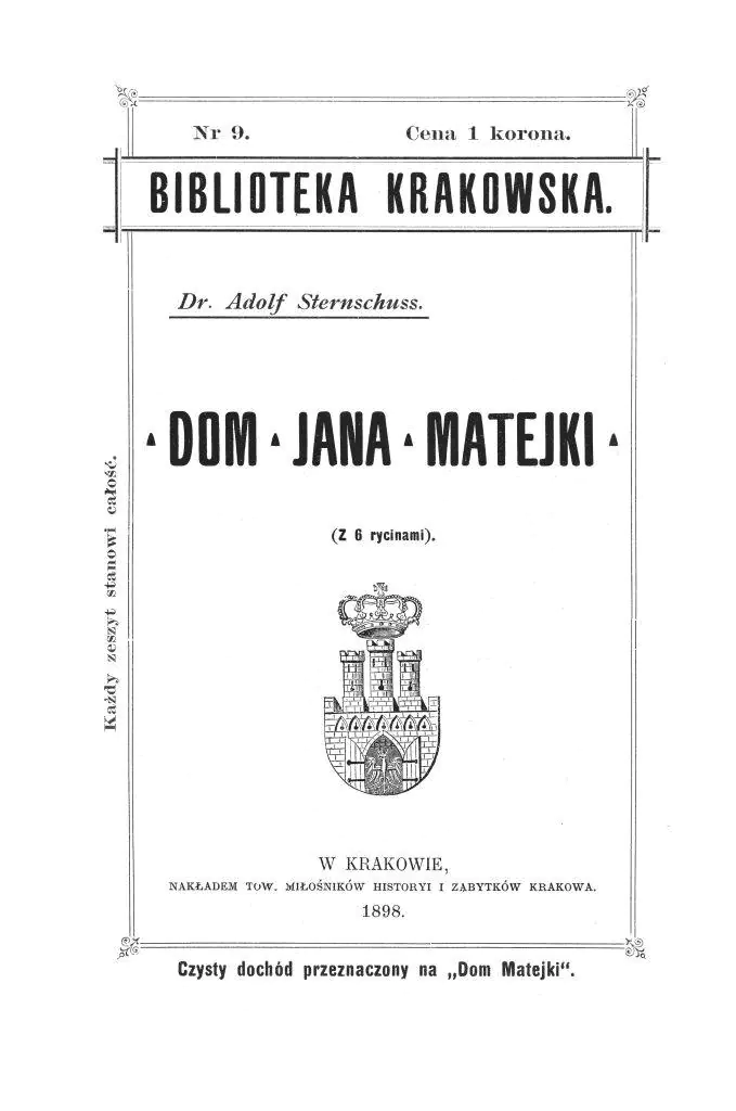 Książka - Dom Jana Matejki - przewodnik