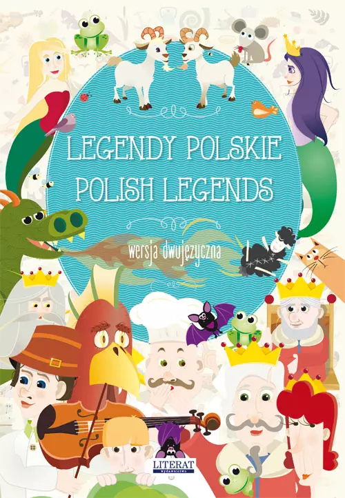 Książka - Legendy polskie Polish legends Wersja dwujęzyczna
