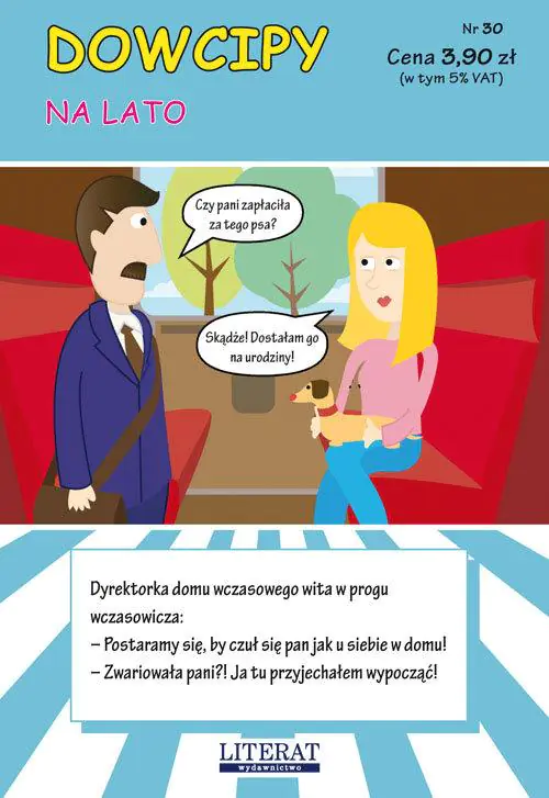 Książka - Dowcipy na lato