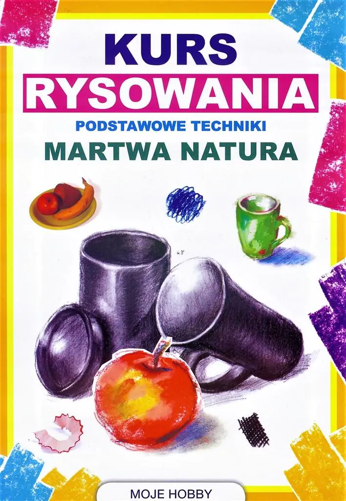 Książka - Kurs rysowania. Martwa natura