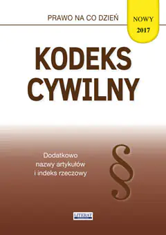 Książka - Kodeks cywilny 2017