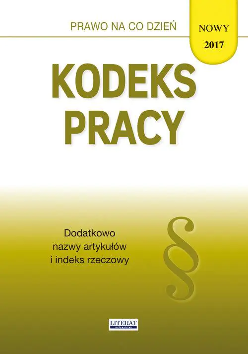 Książka - Kodeks pracy 2017