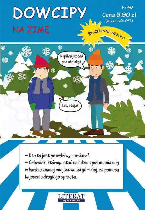 Książka - Dowcipy Nr 40 Na zimę