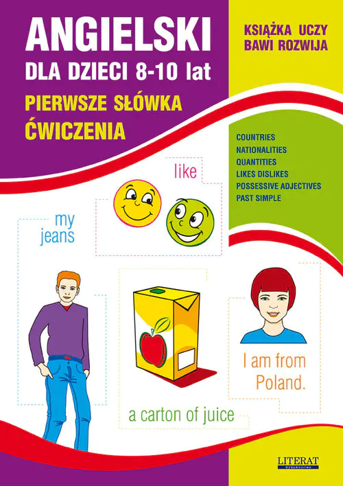 Książka - Angielski dla dzieci 8-10 lat. Pierwsze słówka. Ćwiczenia