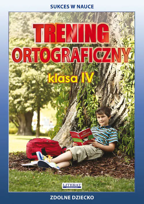 Książka - Trening ortograficzny klasa IV