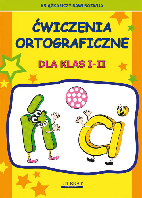 Książka - Ćwiczenia ortograficzne dla klas I-II Ń-Ci