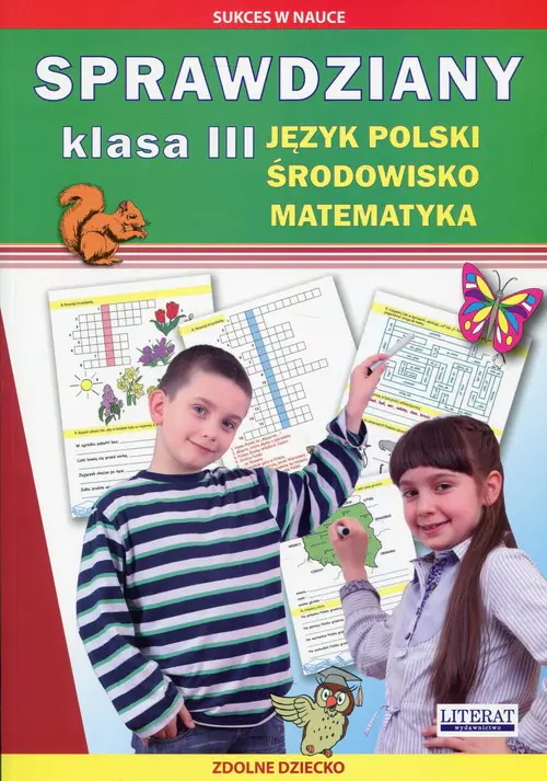 Książka - Sprawdziany. Język polski. Środowisko. Matematyka. Klasa III