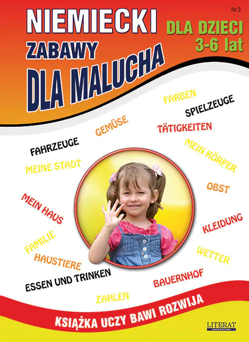 Książka - Niemiecki dla dzieci 3-6 lat. Zabawy dla malucha