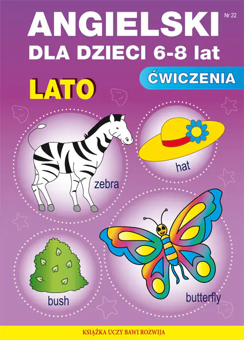 Książka - Angielski dla dzieci z.22 6-8 lat Lato