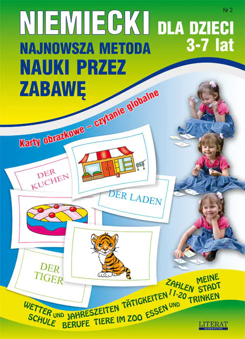Książka - Niemiecki dla dzieci 3-7 lat