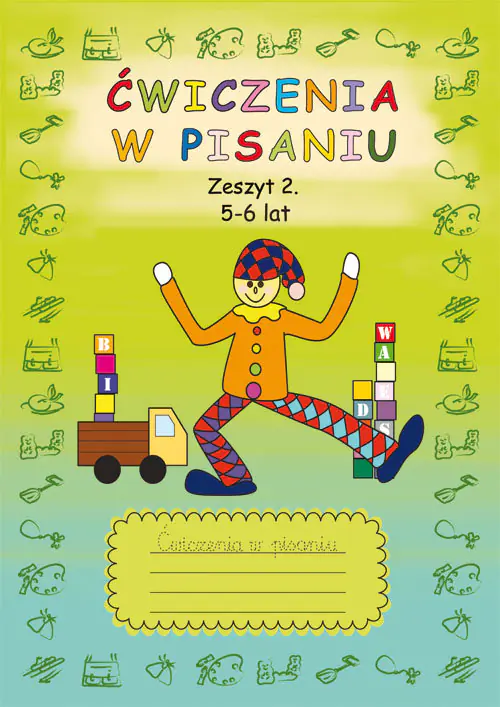 Książka - Ćwiczenia w pisaniu. Zeszyt 2. 5-6 lat