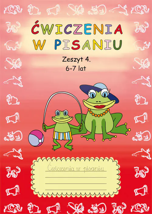 Książka - Ćwiczenia w pisaniu. Zeszyt 4. 6-7 lat