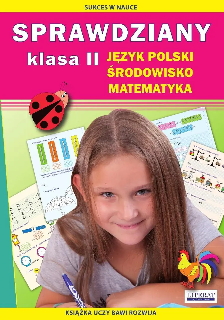 Książka - Sprawdziany. Język polski. Środowisko. Matematyka. Klasa II