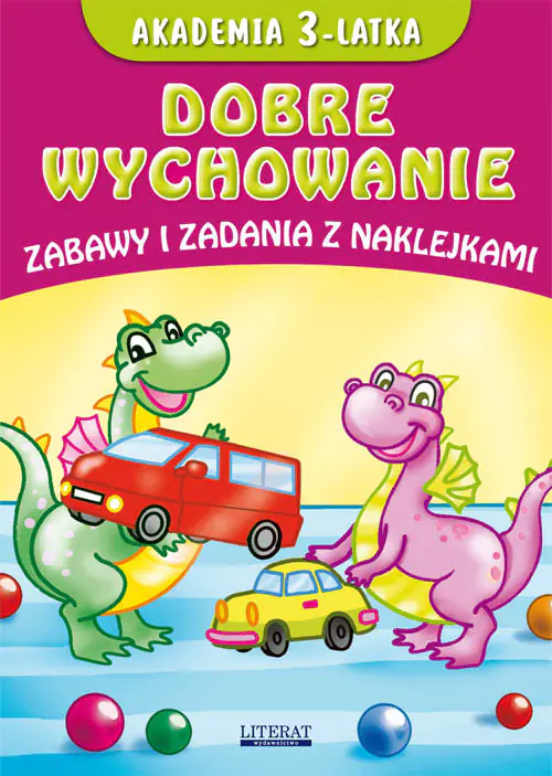 Książka - Akademia 3-latka Dobre wychowanie