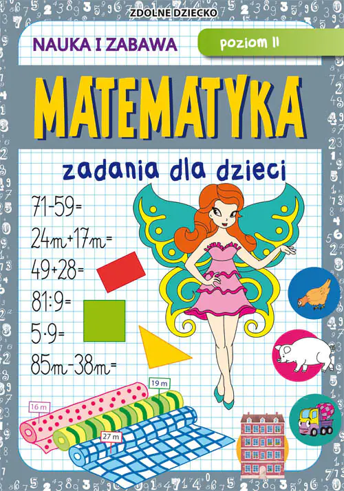 Książka - Matematyka. Zadania dla dzieci. Poziom 2
