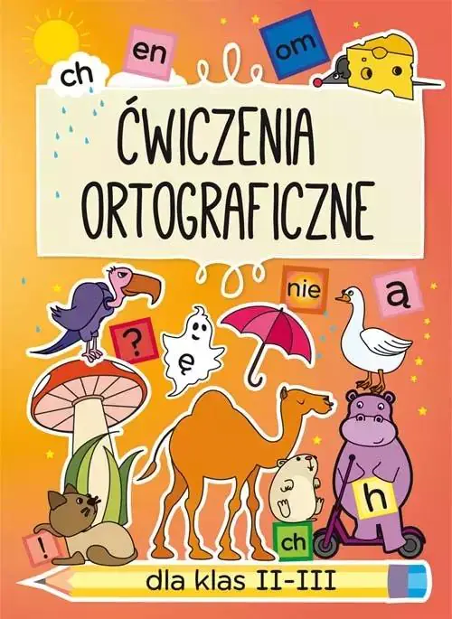 Książka - Ćwiczenia ortograficzne dla klas II-III