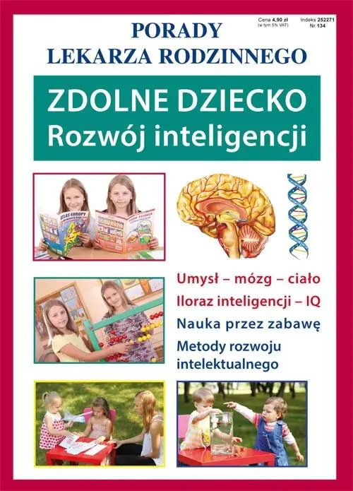 Książka - Zdolne dziecko. Rozwój inteligencji