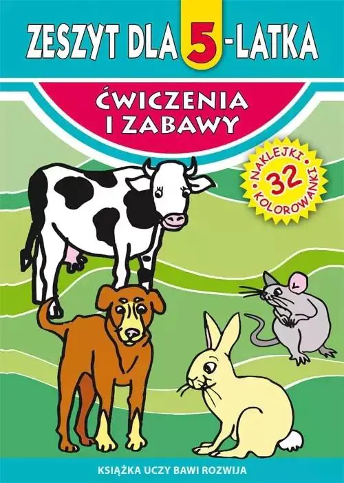 Książka - Zeszyt dla 5-latka
