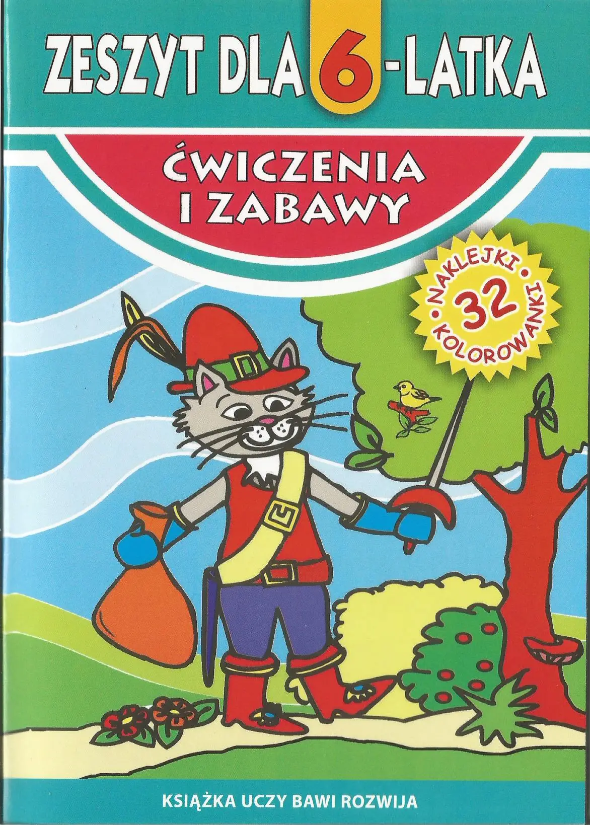 Książka - Zeszyt dla 6-latka