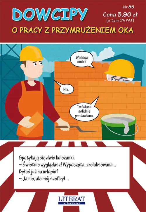 Książka - Dowcipy. O pracy z przymrużeniem oka. Numer 85