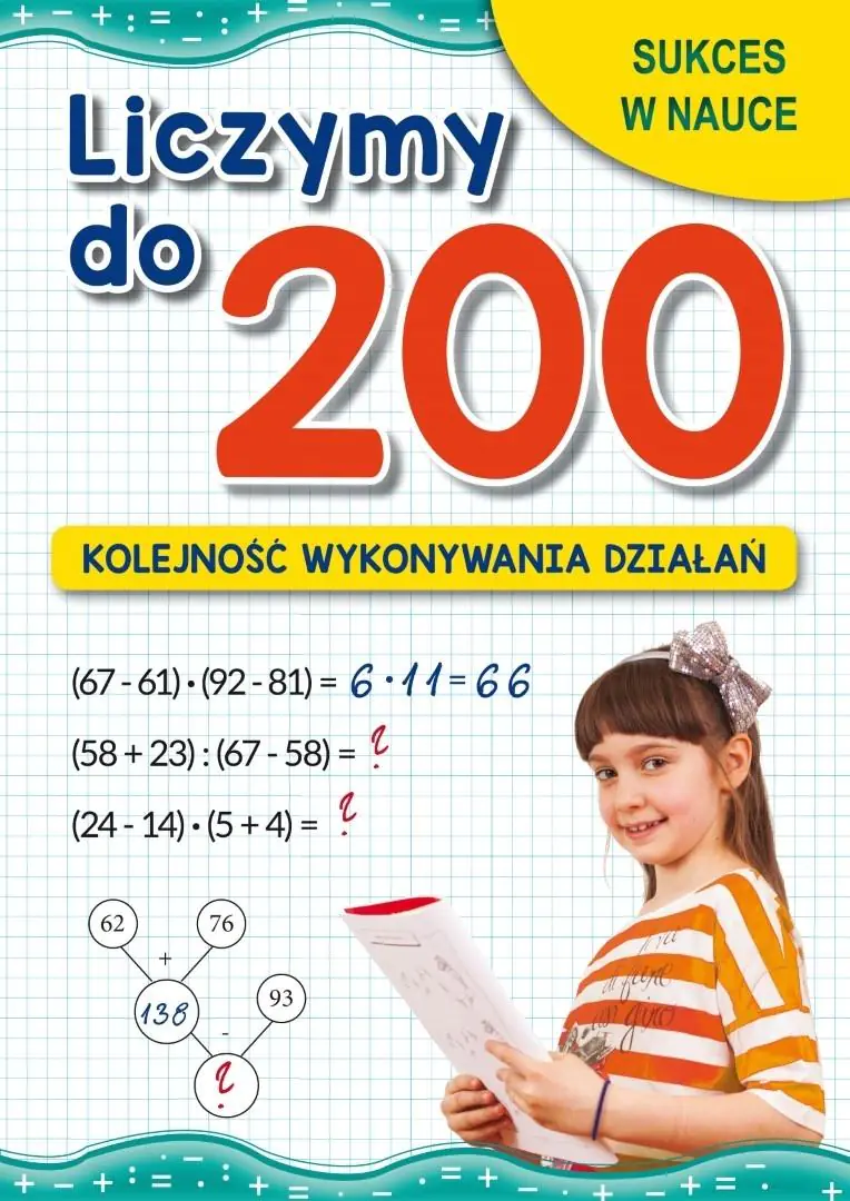 Książka - Liczymy do 200. Kolejność wykonywania zadań