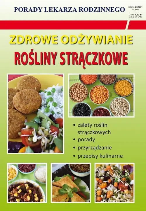Książka - Zdrowe odżywianie. Rośliny strączkowe