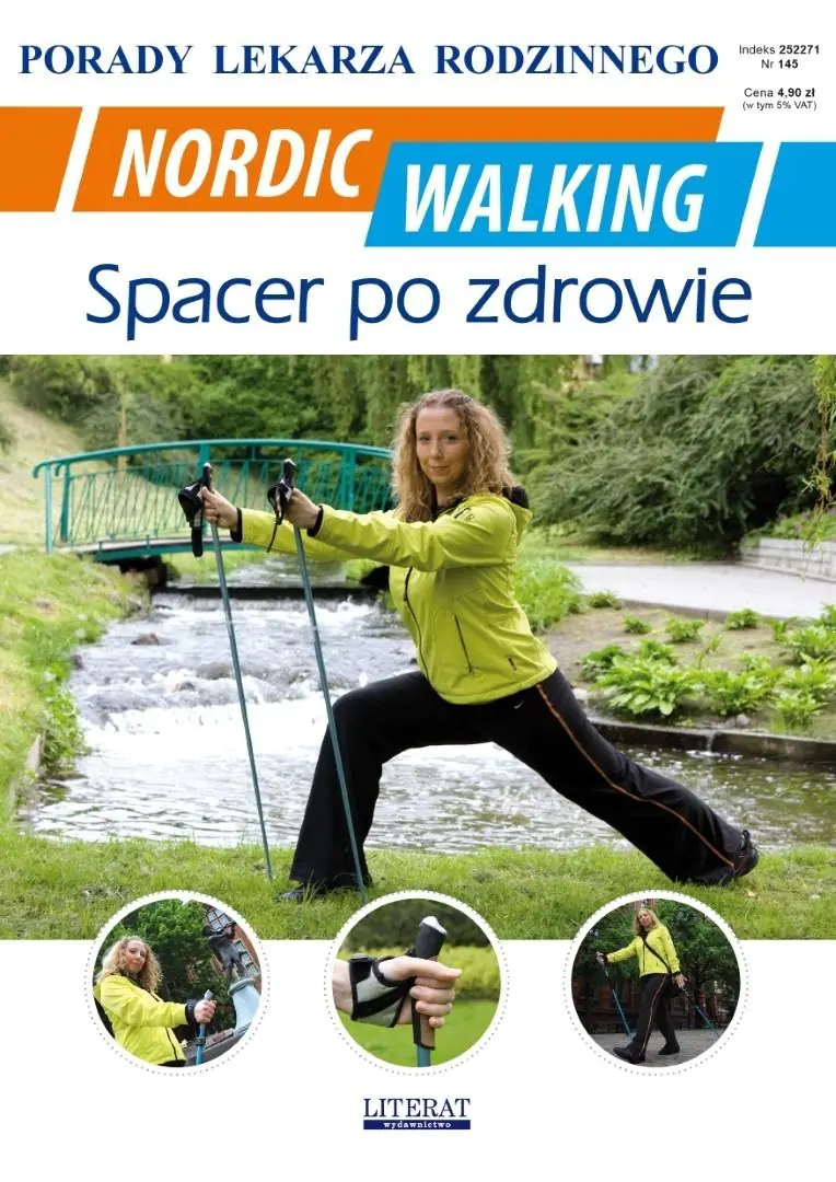 Książka - Nordic Walking. Spacer po zdrowie