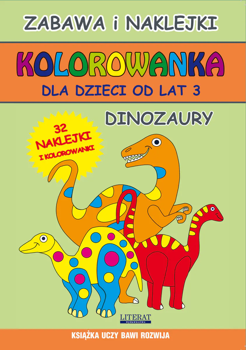 Książka - Kolorowanka dla dzieci od lat 3