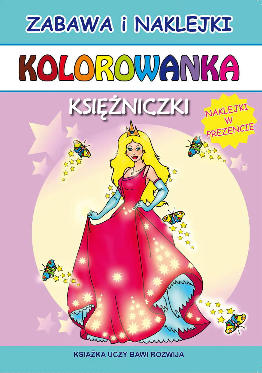 Książka - Kolorowanka księżniczki