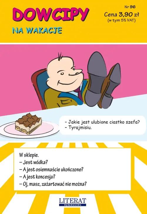 Książka - Dowcipy Na wakacje Nr 96