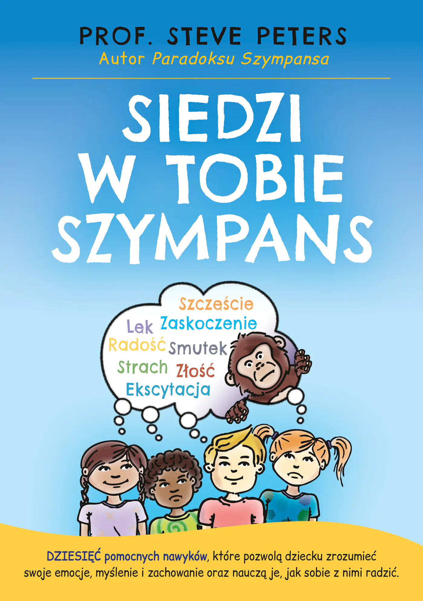 Książka - Siedzi w tobie Szympans