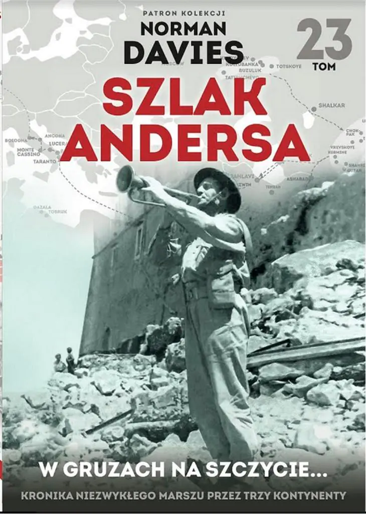 Książka - W gruzach na szczycie. Szlak Andersa. Tom 23