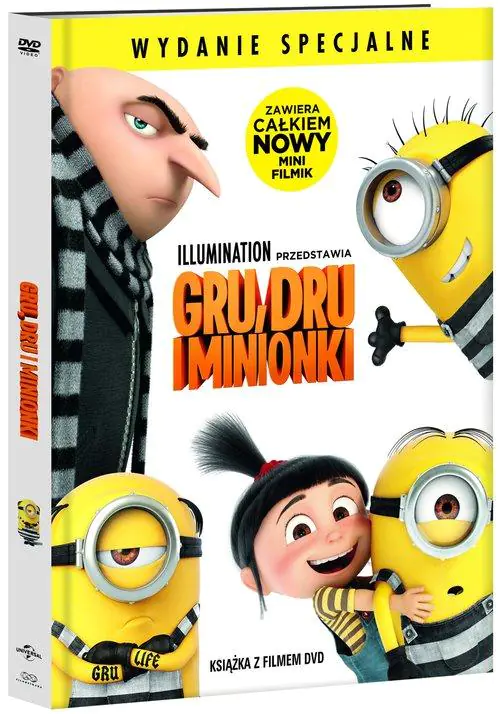 Książka - Gru, Dru i Minionki (wydanie książkowe)