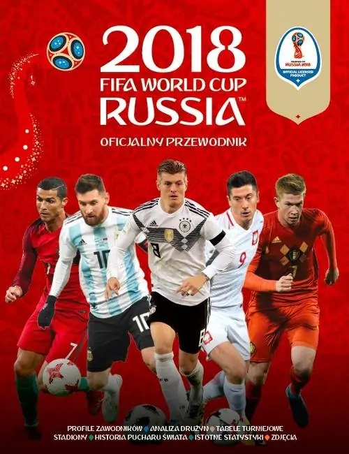 Książka - FIFA Oficjalny Przewodnik World Cup Russia 2018