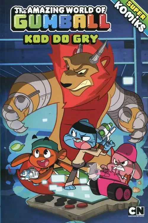 Książka - The Amazing World of Gumball Kod do gry Superkomiks nr2